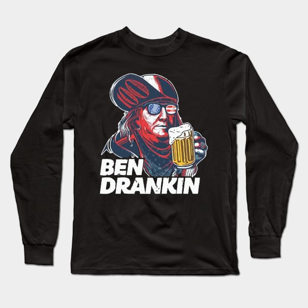 Ben drankin Long Sleeve T-Shirt by mizoneroberto